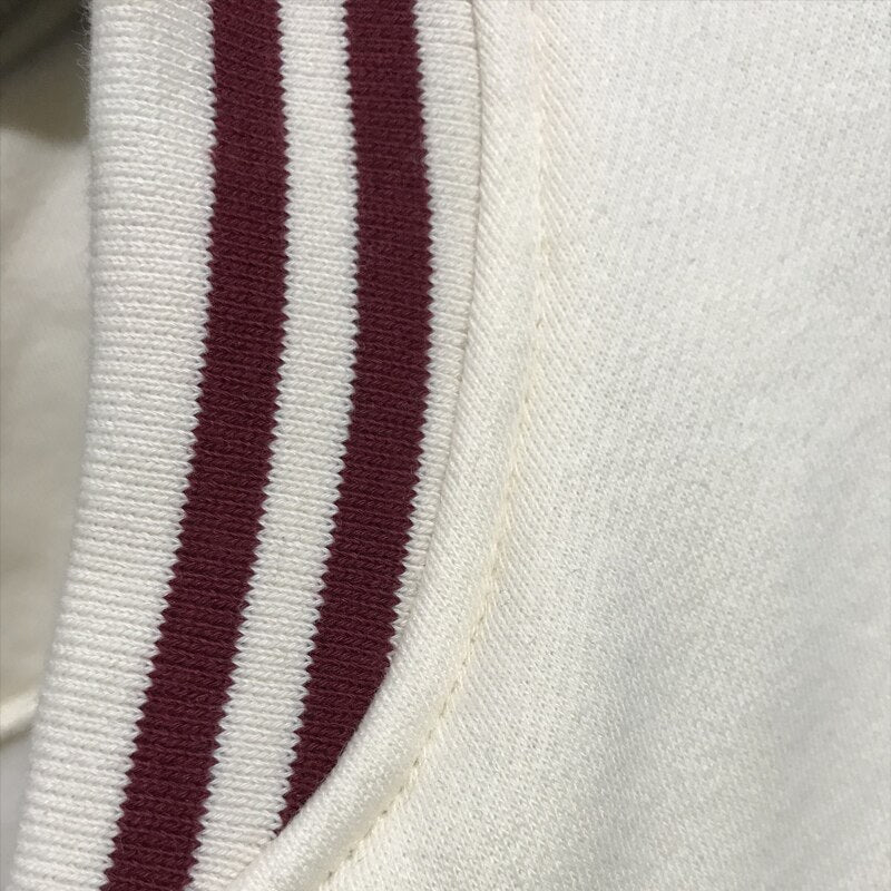 Supzoom New Arrival Fashion Spliced Embroidery Letter Brand Clothing Loose Baseball Uniform Female Winter Coat Bomber Jacket Men