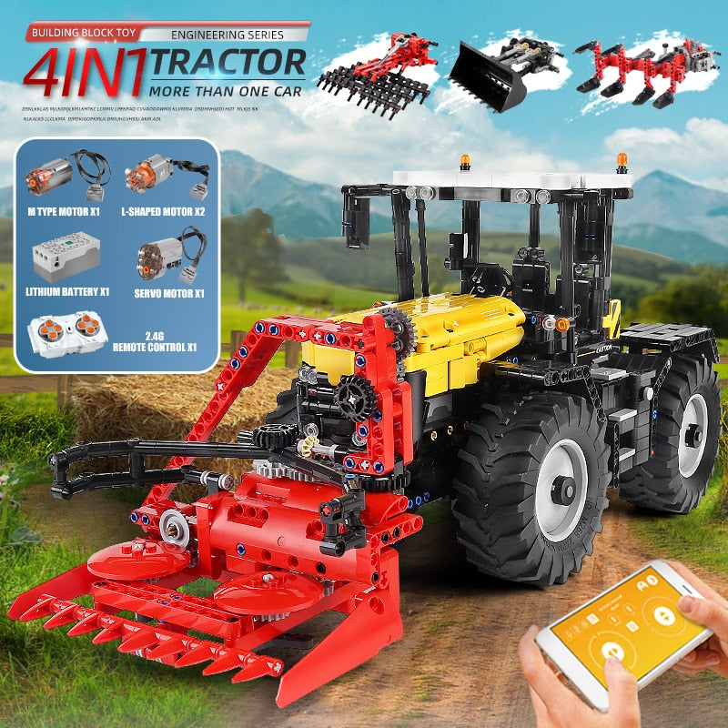 MOULD KING Technical Mobile Crane Building Kit APP Remote Control Truck Sets Building Blocks Bricks Kids Engineering Toys Gifts