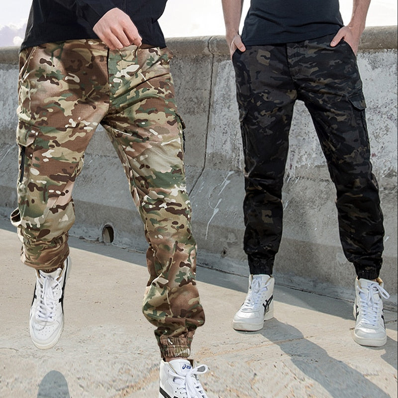 Mege Brand Tactical Jogger Pants US army Camouflage Cargo Pants Streetwear Men Work Trousers Wear Resistant Urban Spring Autumn