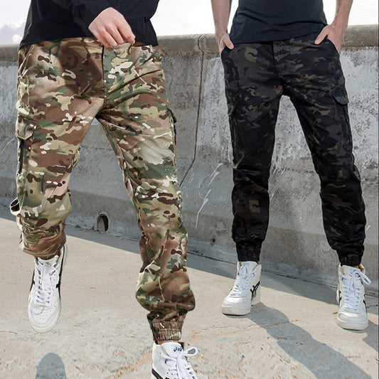 Mege Brand Tactical Jogger Pants US army Camouflage Cargo Pants Streetwear Men Work Trousers Wear Resistant Urban Spring Autumn