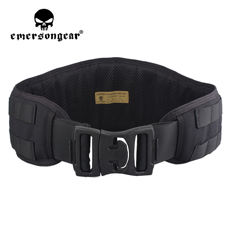 Emersongear Tactical Belts Padded Molle Waistband Combat Tactical Gear Hunting Outdoor Duty Heavy Paddle Airsoft Waist Strap