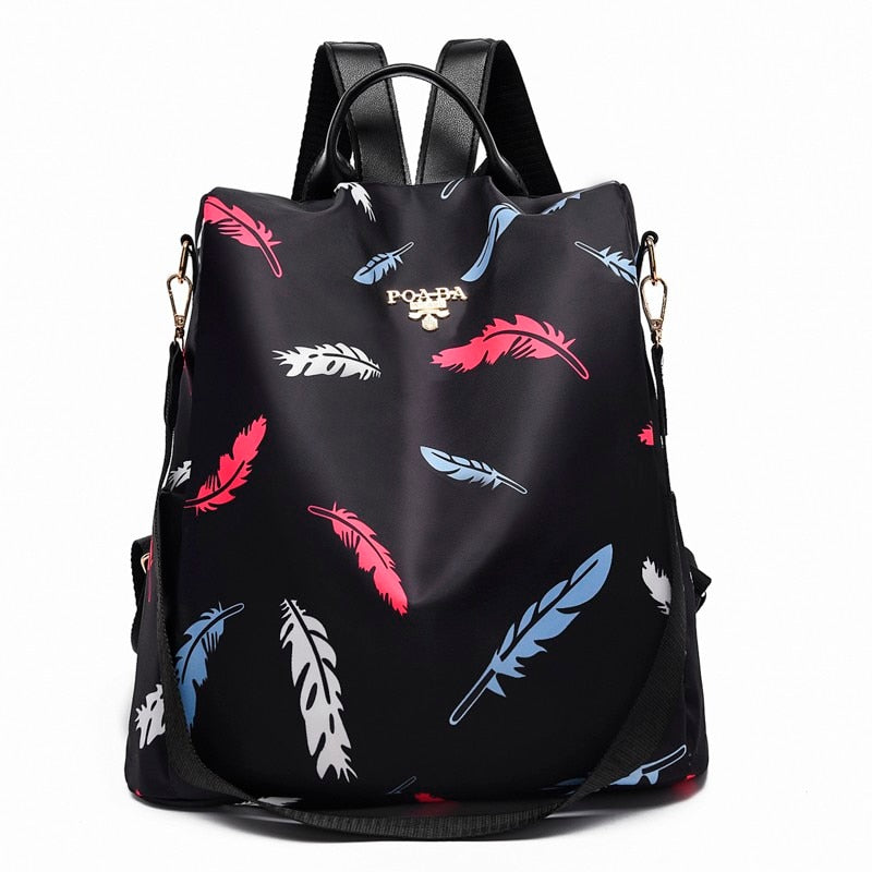 Luxury brand Backpack Women Oxford Cloth Shoulder Bag School Bags for Teenage Girls Light Ladies Travel Backpack mochila feminin