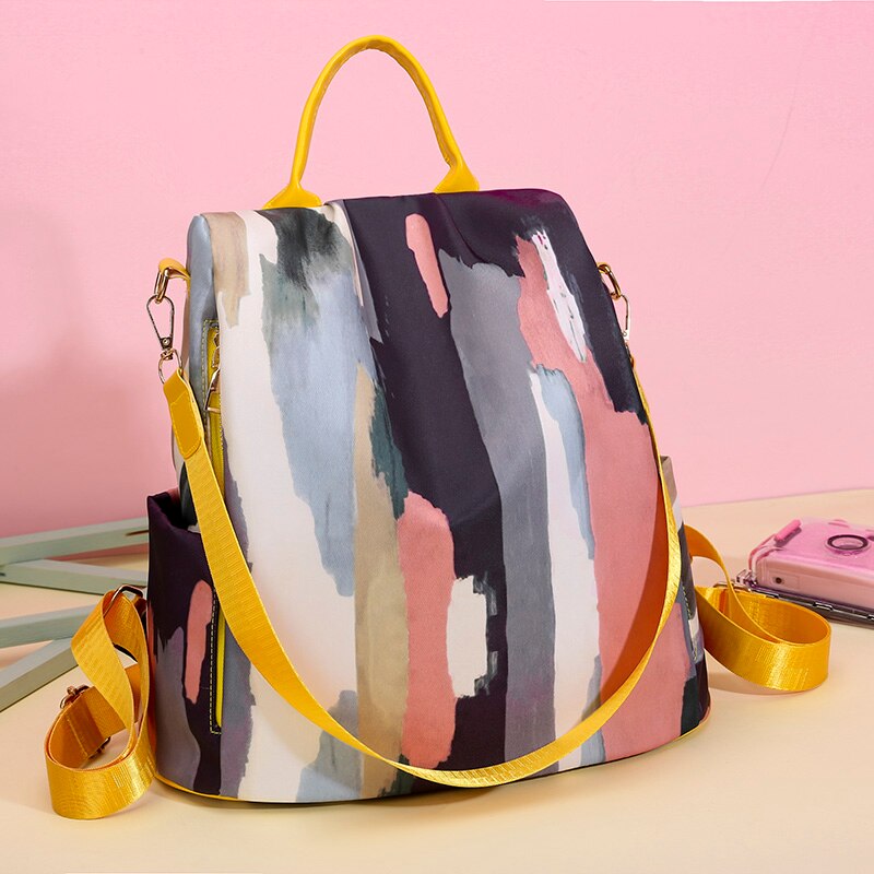 Luxury brand Backpack Women Oxford Cloth Shoulder Bag School Bags for Teenage Girls Light Ladies Travel Backpack mochila feminin