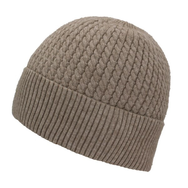 Skullies Beanies Men Winter Hats For Men Knitted Hat Women Male Gorro Warm Balaclava Bonnet Female Winter Beanie Hat Winter Cap