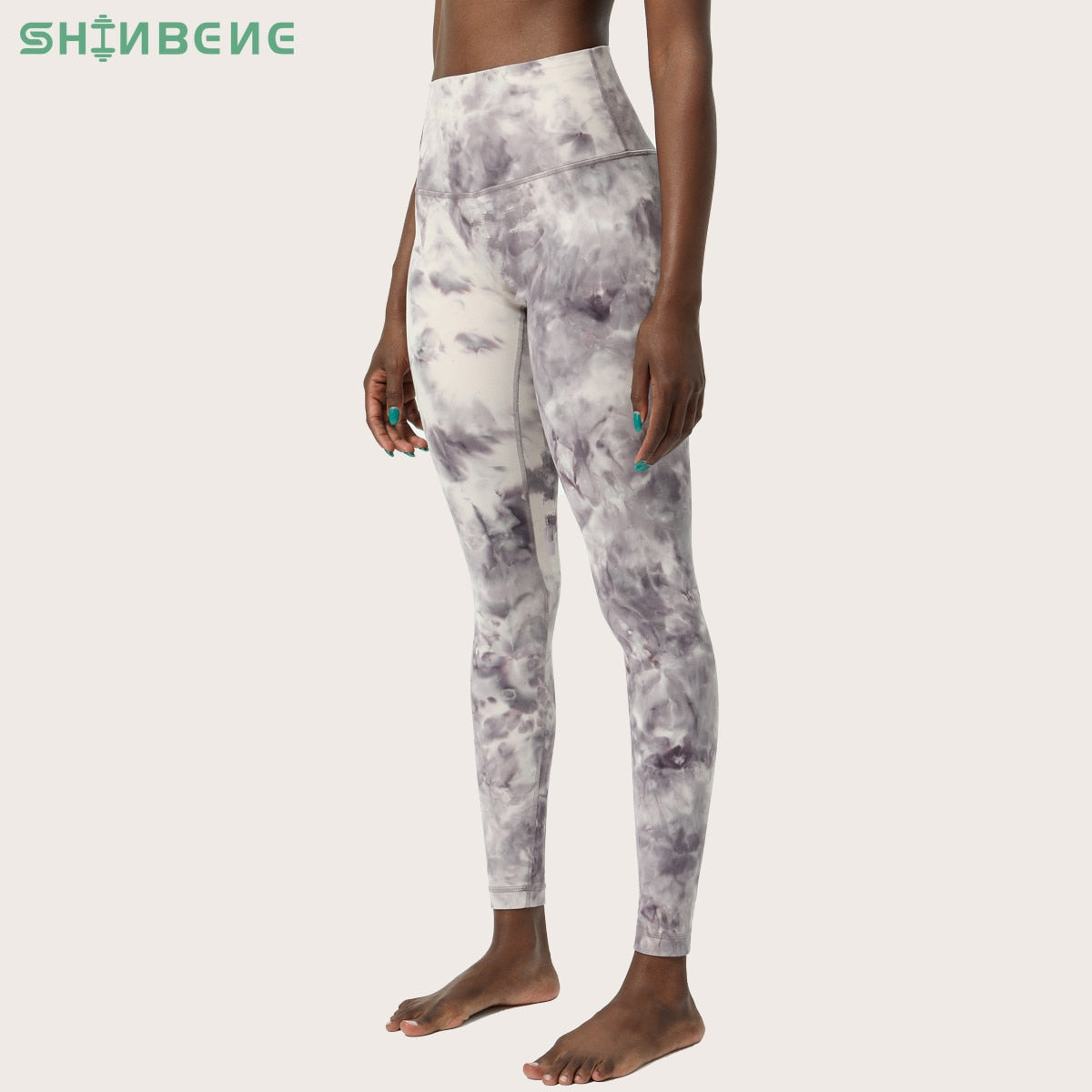 SHINBENE Classic 3.0 Tie Dye Workout Gym Legging Yoga Pants Women No Camel Toe Cozy Soft Training Fitness Sport Tights XS-XL