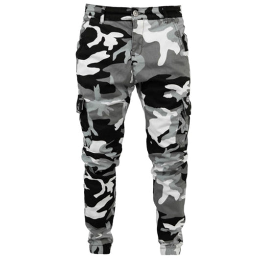 Camouflage Military Joggers Pants Men Pure Cotton Mens Spring Autumn Cargo Pants Men's Comfortable Trousers Camo Casual Clothing