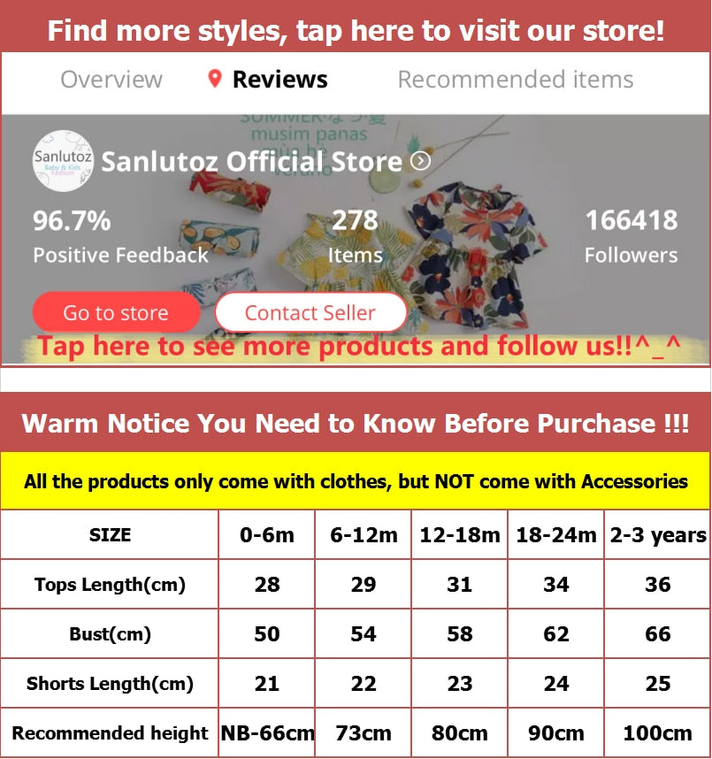 Sanlutoz Baby Girls Clothes Sets Cotton Short Sleeve Casual Plaid Baby Tops + Shorts 2Pcs Infants Clothing Fashion