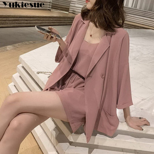 womens 3 two piece sets 2020 women&#39;s suit set crop top and skirts women woman together summer clothes for women club outfits