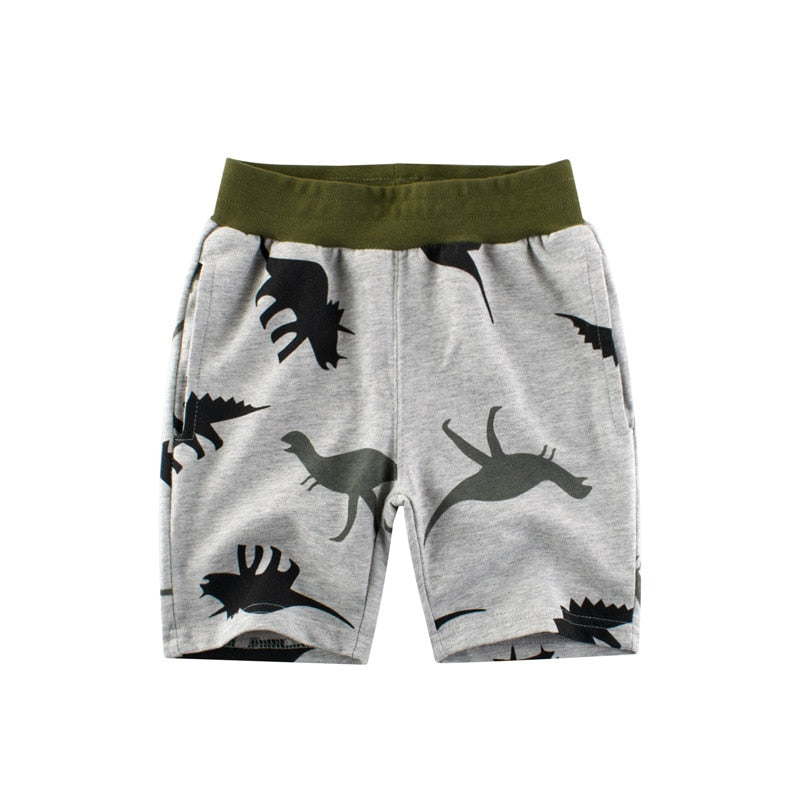 Summer Boys Camouflage Shorts Cotton Trousers Kids Beachwear Children Loose Sport Beach Shorts Sweatpants 2-7Y