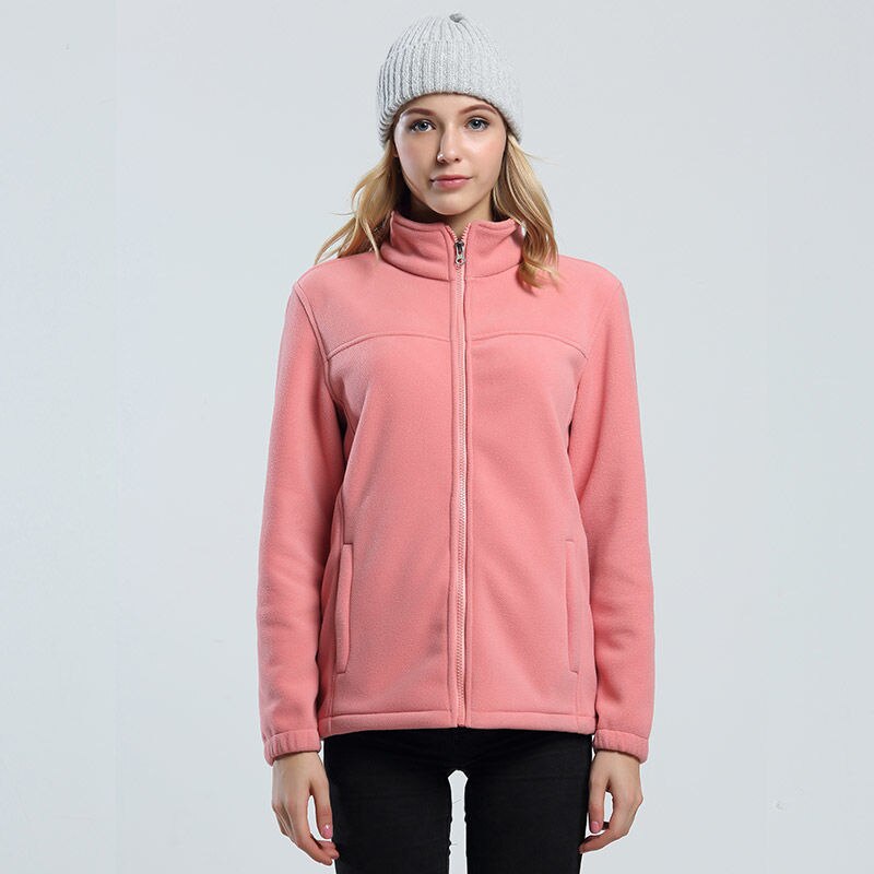 size Men women Softshell Fleece Jackets Male Warm Sweatshirt Thermal Coat windbreaker sportswear Stand Collar Casual Jacket