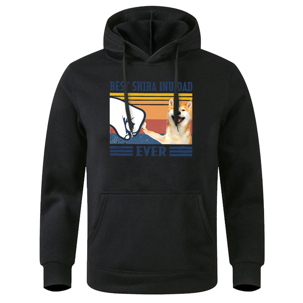 Kawaii Black Cats Printed Mens Hoodie Harajuku Fashion Pullover Sweatshirts Autumn Fleece Men Hoodies Street Warm Tracksuits