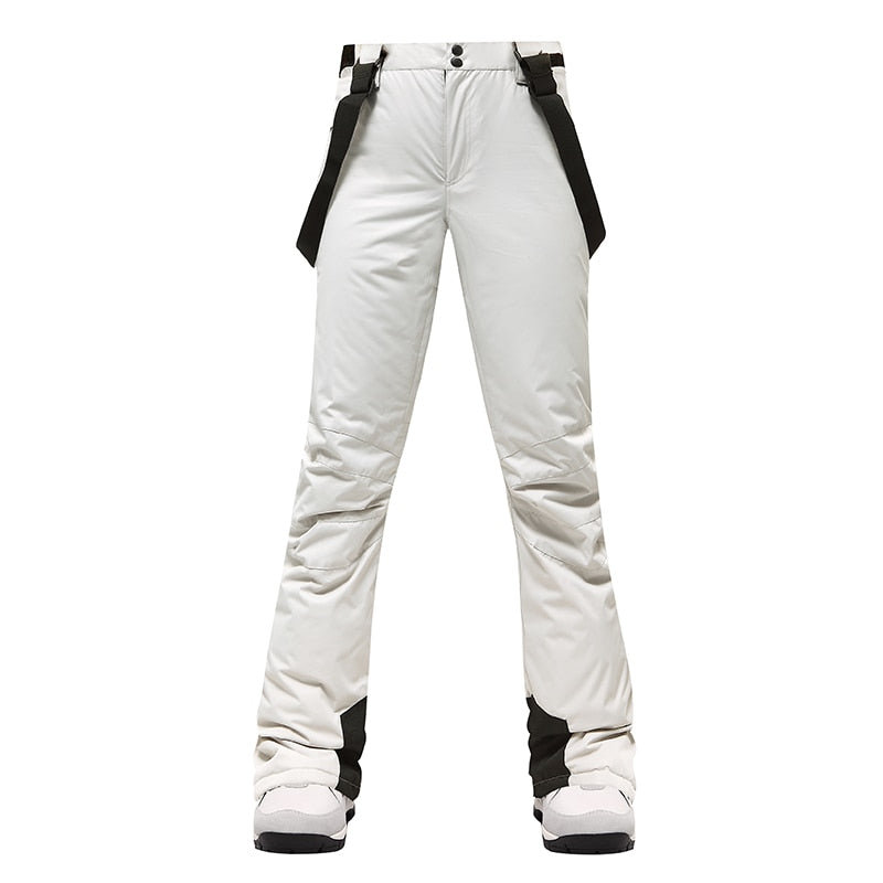 2020 New Winter Ski Pants Women Outdoor High Quality Windproof Waterproof Warm Snow Trousers Winter Ski Snowboarding Pants Brand