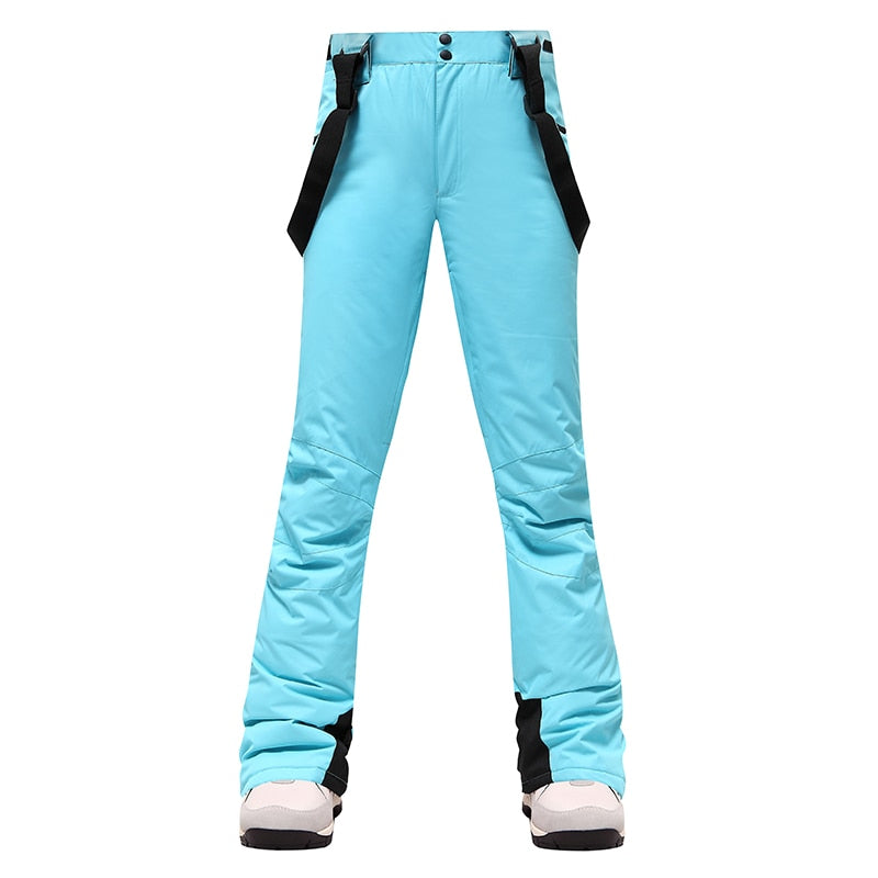 2020 New Winter Ski Pants Women Outdoor High Quality Windproof Waterproof Warm Snow Trousers Winter Ski Snowboarding Pants Brand