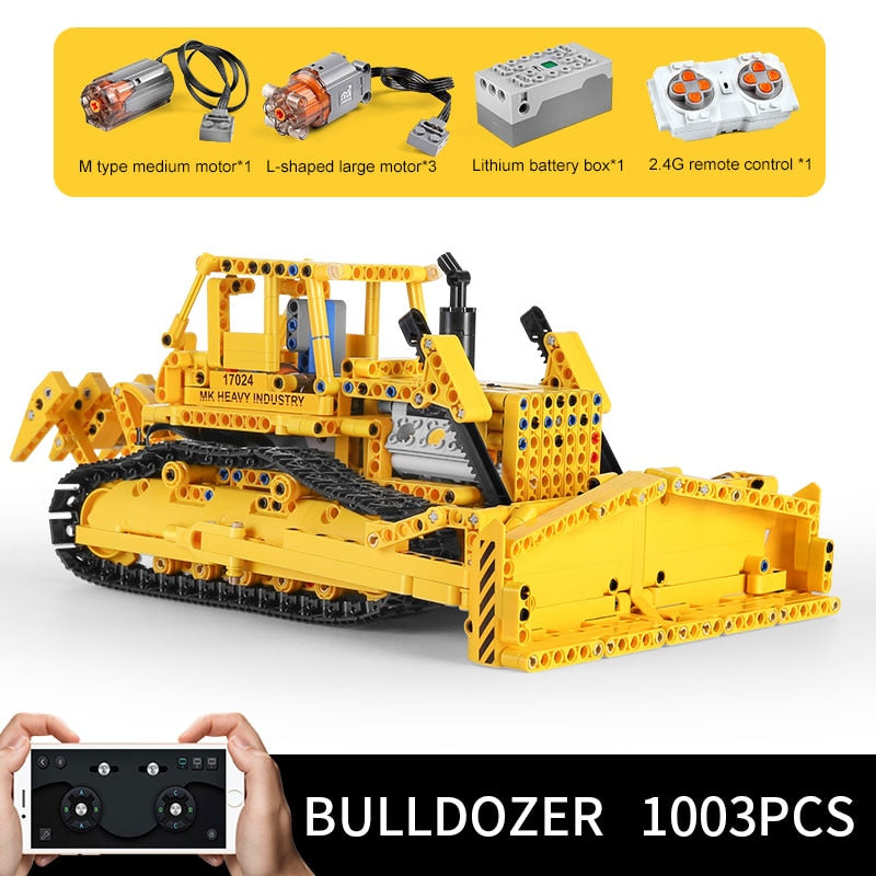 MOULD KING Technical Mobile Crane Building Kit APP Remote Control Truck Sets Building Blocks Bricks Kids Engineering Toys Gifts