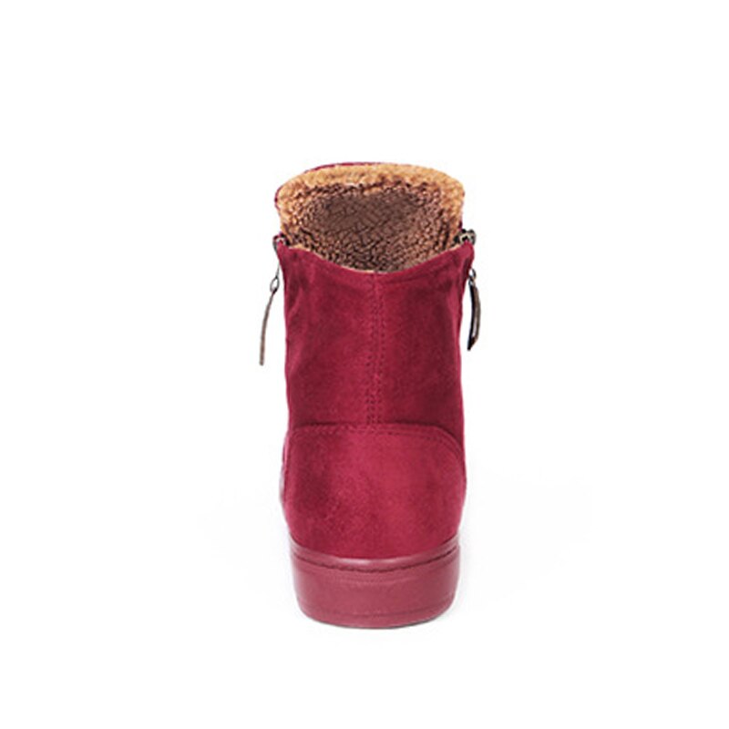 2022 Winter Snow Boots Women Winter Shoes Zip Warm Plush for Cold Winter Fashion Women's Boots Sweet Ladies Brand Ankle Botas