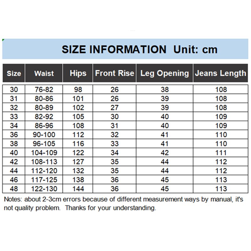 Classic Jeans Men Spring Long Pants Plus Size 44 46 48 High Waist Elastic Lightweight Summer Denim Trousers Smart Casual Jean