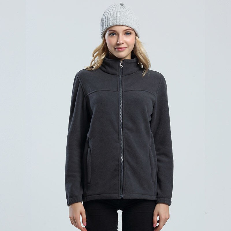 size Men women Softshell Fleece Jackets Male Warm Sweatshirt Thermal Coat windbreaker sportswear Stand Collar Casual Jacket