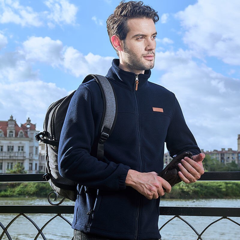 size Men women Softshell Fleece Jackets Male Warm Sweatshirt Thermal Coat windbreaker sportswear Stand Collar Casual Jacket