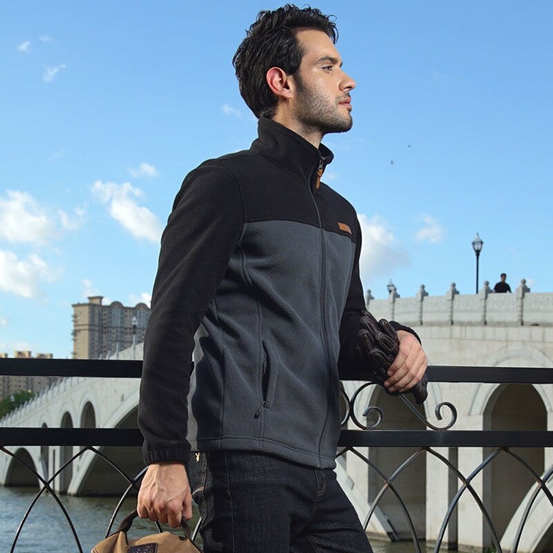 size Men women Softshell Fleece Jackets Male Warm Sweatshirt Thermal Coat windbreaker sportswear Stand Collar Casual Jacket