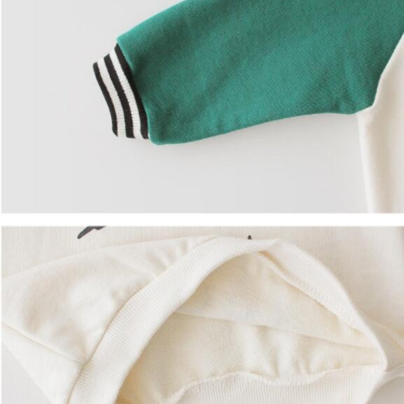 HoneyCherry Toddler Girl Tops Boys And Girls Autumn Long Sleeve T-shirt Baby Clothes Pure Cotton Cute Bottom Shirt Jacket