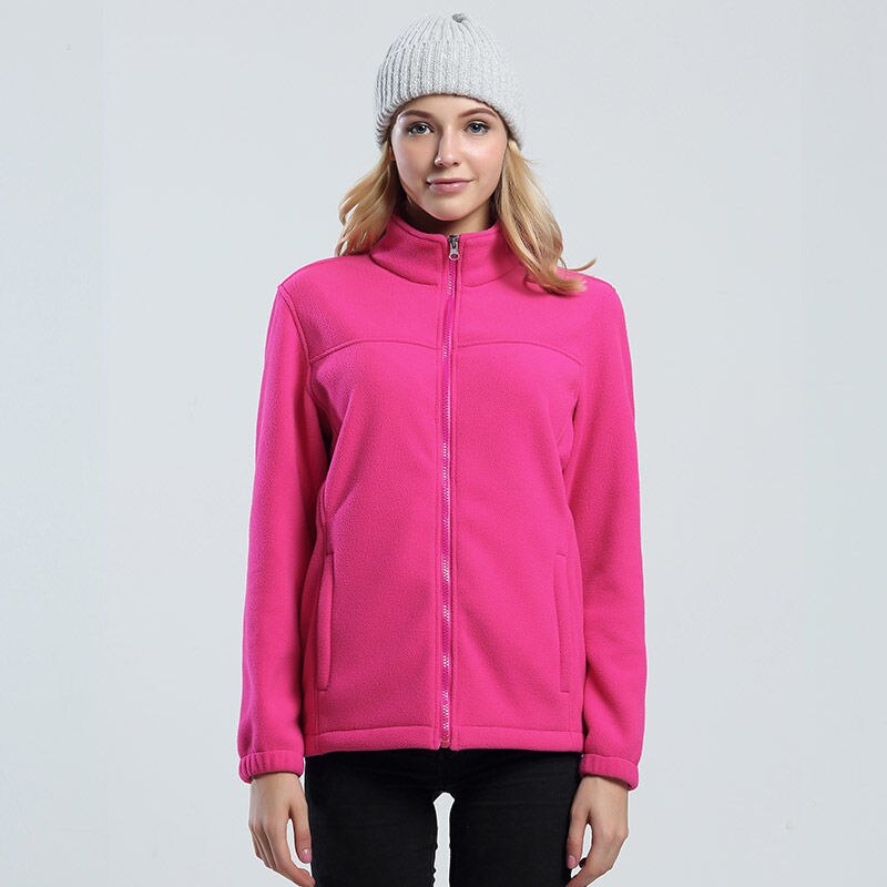 size Men women Softshell Fleece Jackets Male Warm Sweatshirt Thermal Coat windbreaker sportswear Stand Collar Casual Jacket