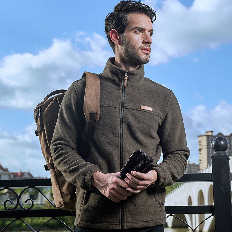 size Men women Softshell Fleece Jackets Male Warm Sweatshirt Thermal Coat windbreaker sportswear Stand Collar Casual Jacket