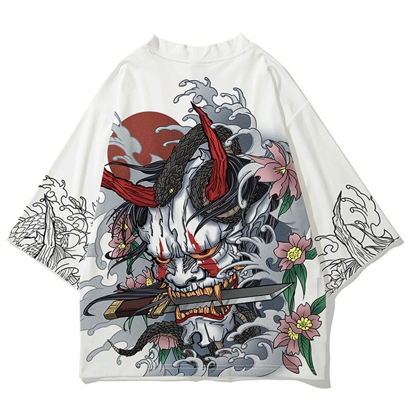 Kimono Men Cardigan Japanese Obi Male Yukata Men'S Haori Japanese Samurai Kimono Shirt Men Traditional Japanese Clothes FF2707