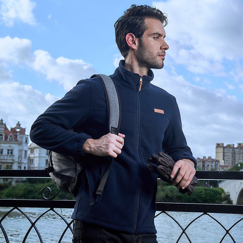 size Men women Softshell Fleece Jackets Male Warm Sweatshirt Thermal Coat windbreaker sportswear Stand Collar Casual Jacket