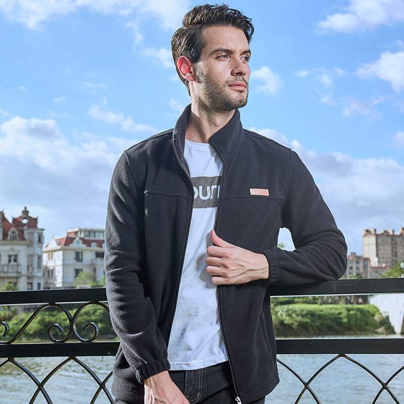 size Men women Softshell Fleece Jackets Male Warm Sweatshirt Thermal Coat windbreaker sportswear Stand Collar Casual Jacket