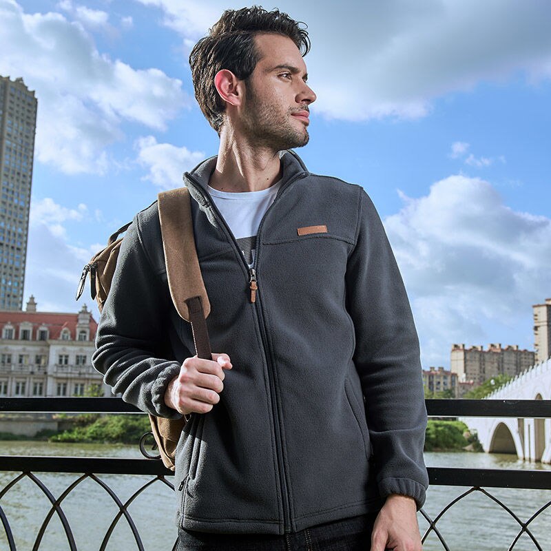 size Men women Softshell Fleece Jackets Male Warm Sweatshirt Thermal Coat windbreaker sportswear Stand Collar Casual Jacket