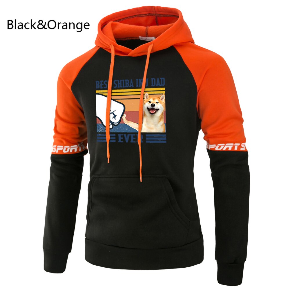 Kawaii Black Cats Printed Mens Hoodie Harajuku Fashion Pullover Sweatshirts Autumn Fleece Men Hoodies Street Warm Tracksuits