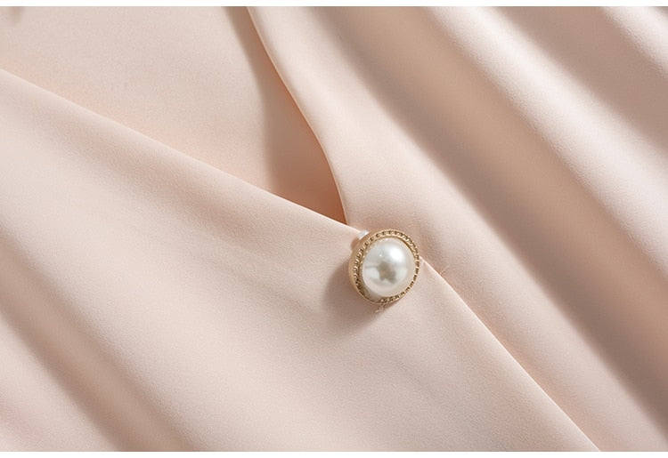 Long Sleeve V-Neck Office Lady Blouse Tops Women Blouse Women Blusas Mujer De Moda 2021 Chiffon Blouse Women Blouses Blusa E205