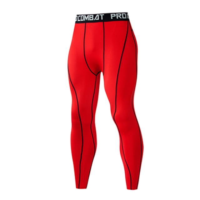 Thermal Pants Leggings Tights Compression MMA Tactics Long Johns Underwear Solid Color Quick-drying Track Suit Men Sportswear