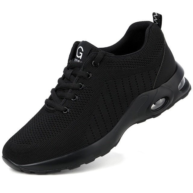 Safety Shoes Men Steel Toe Indestructible Shoes Anti-puncture Work Sneakers Breathable Sefety Work Boots Male Zapatos De Hombre