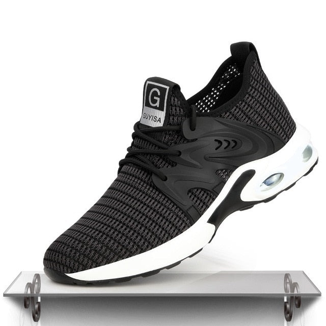 Safety Shoes Men Steel Toe Indestructible Shoes Anti-puncture Work Sneakers Breathable Sefety Work Boots Male Zapatos De Hombre