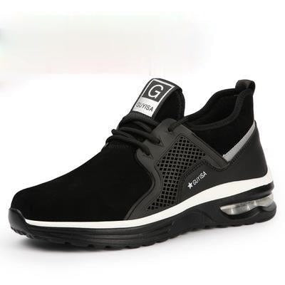 Safety Shoes Men Steel Toe Indestructible Shoes Anti-puncture Work Sneakers Breathable Sefety Work Boots Male Zapatos De Hombre