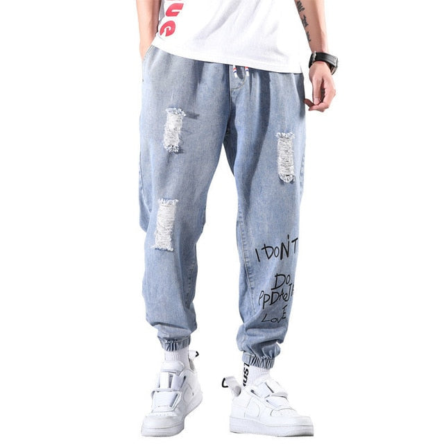 High quality Fashion Men's Cargo pants Hip Hop Trend Streetwear Jogging Pants Men Casual Elastic Waist Men Clothing Trousers