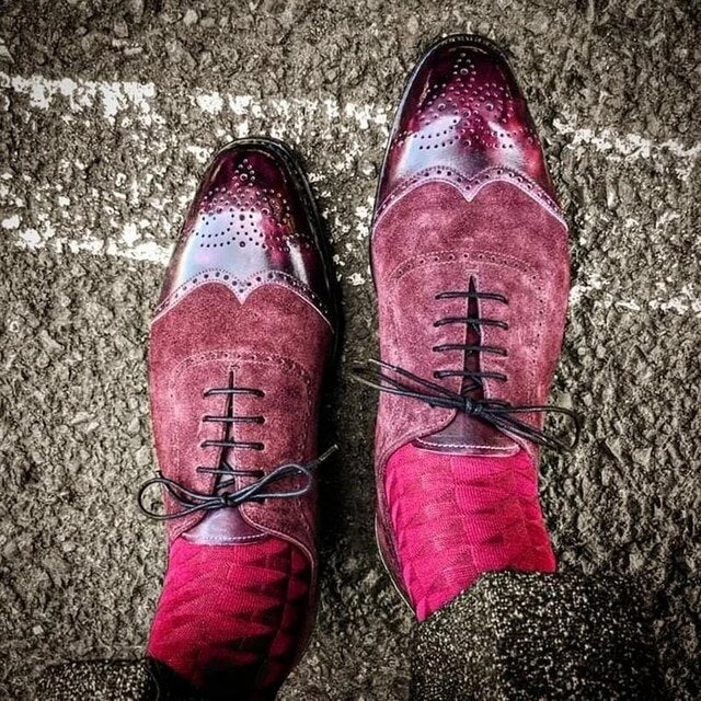 Men pu Leather Shoes Lace Up Casual Shoes Dress Shoes Brogue Shoes Spring Ankle Boots Vintage Classic Male Casual F53