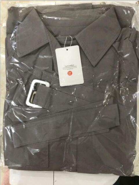 UK Brand new Fashion 2021 Fall /Autumn Casual Double breasted Simple Classic Long Trench coat with belt Chic Female windbreaker