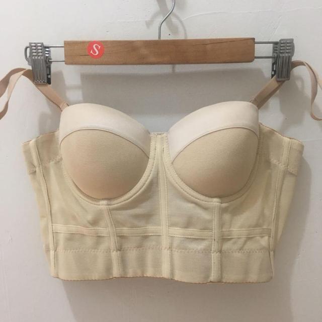 S M L XL 2XL 3XL Fashion Mesh Push Up Bralet Women's Corset Bustier Bra Night Club Party Sexy Cropped Top Vest Plus Size AW514