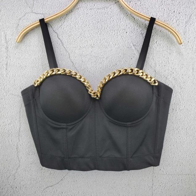 S M L XL 2XL 3XL Fashion Mesh Push Up Bralet Women's Corset Bustier Bra Night Club Party Sexy Cropped Top Vest Plus Size AW514