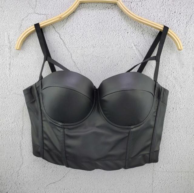 S M L XL 2XL 3XL Fashion Mesh Push Up Bralet Women's Corset Bustier Bra Night Club Party Sexy Cropped Top Vest Plus Size AW514