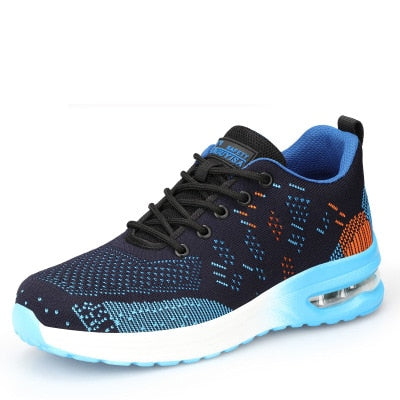 Safety Shoes Men Steel Toe Indestructible Shoes Anti-puncture Work Sneakers Breathable Sefety Work Boots Male Zapatos De Hombre