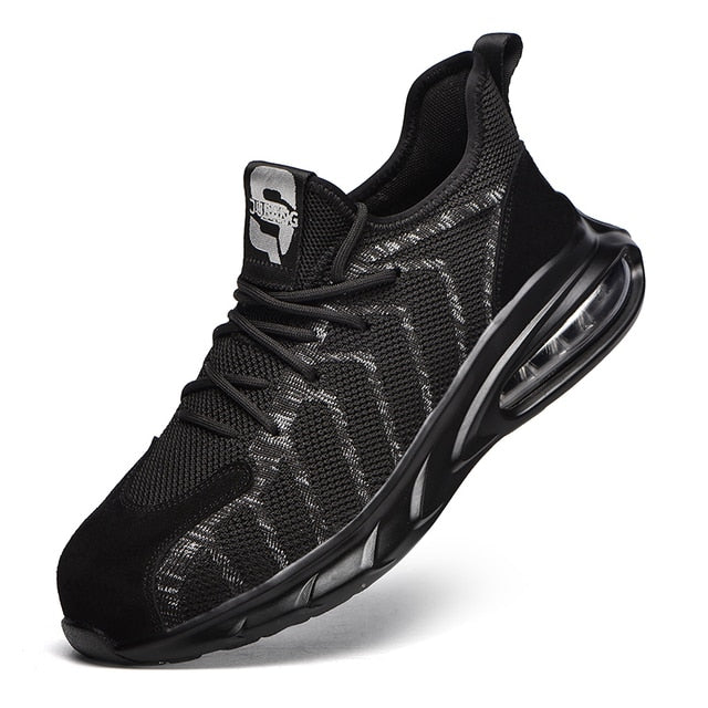 Safety Shoes Men Steel Toe Indestructible Shoes Anti-puncture Work Sneakers Breathable Sefety Work Boots Male Zapatos De Hombre