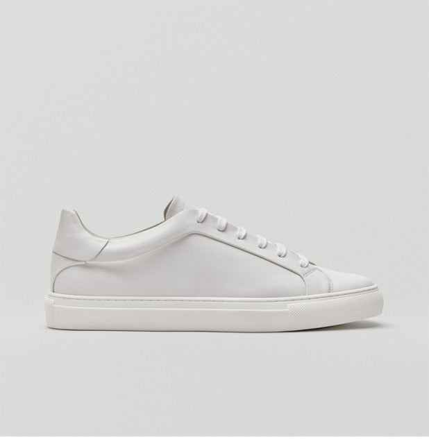 Withered Summer Causal Shoes Sneakers Men Vulcanized Shoes Men England Fashion Genuine Leather Comfortable Round Toe Shoes Man