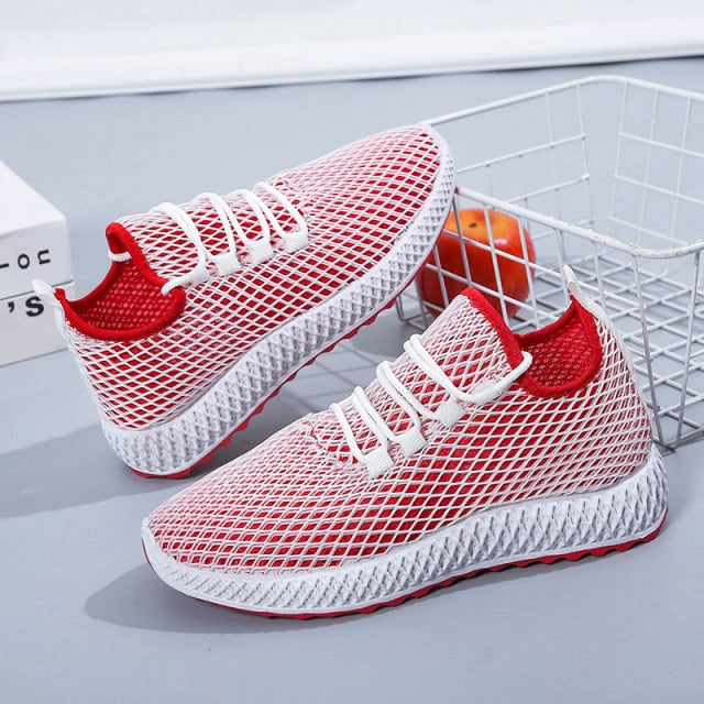 Women's Shoes Summer Woven Sports Shoes Fashion Casual Shoe Breathable Mesh Coconut Shoes All-match for Women Sneakers