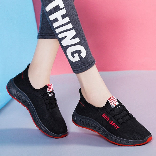 Women's Shoes Summer Woven Sports Shoes Fashion Casual Shoe Breathable Mesh Coconut Shoes All-match for Women Sneakers