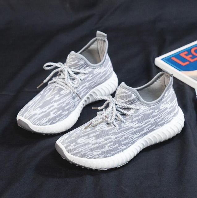 Women's Shoes Summer Woven Sports Shoes Fashion Casual Shoe Breathable Mesh Coconut Shoes All-match for Women Sneakers