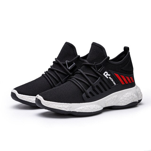 Fashion Non-slip Walking Jogging Shoes Summer Male Footwear Men Shoes Designer Breathable Men Sneakers Black White Casual Shoes