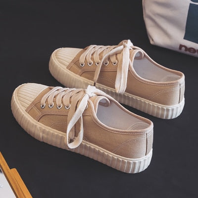 Canvas Fashion Shoes Woman 2021 Summer New Fashion Color Women Casual Shoes Flats Canvas Women Casual Shoes Sneakers